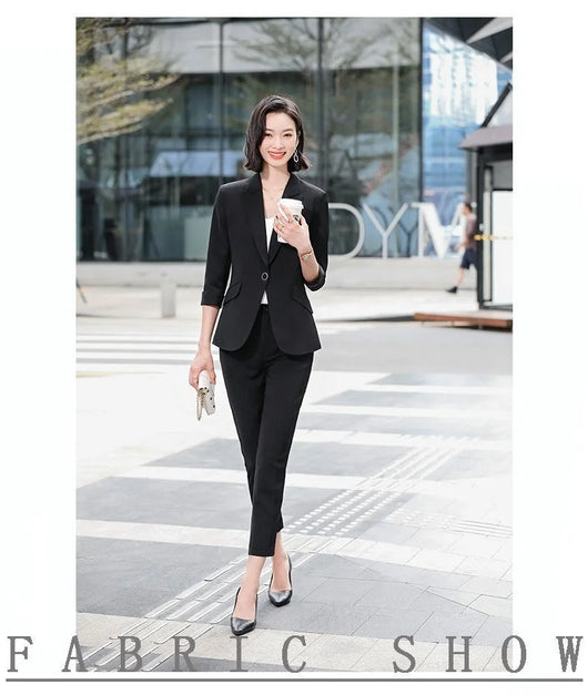 Blazer Casual para Mujer con Mangas Tres Cuartos - Image 17