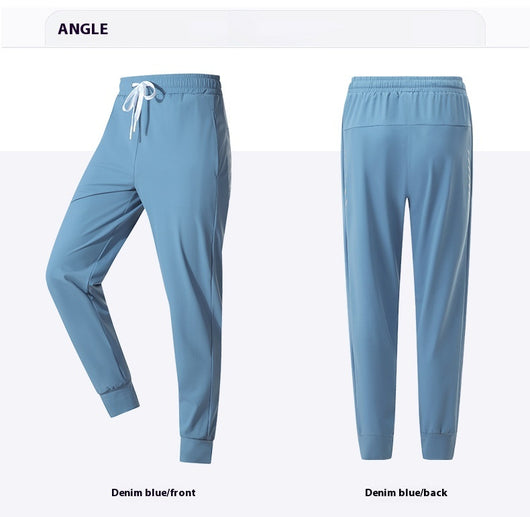 Pantalones Deportivos Frescos de Secado Rápido para Mujer - Cintura Media Suelta Verano - Image 14