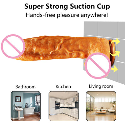 Estimulador Íntimo de Silicona Premium con Diseño Realista - Image 10