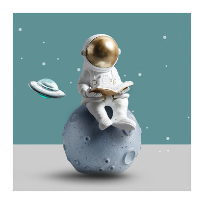 Cuadro Decorativo Astronauta Viajando por el Espacio - Image 6