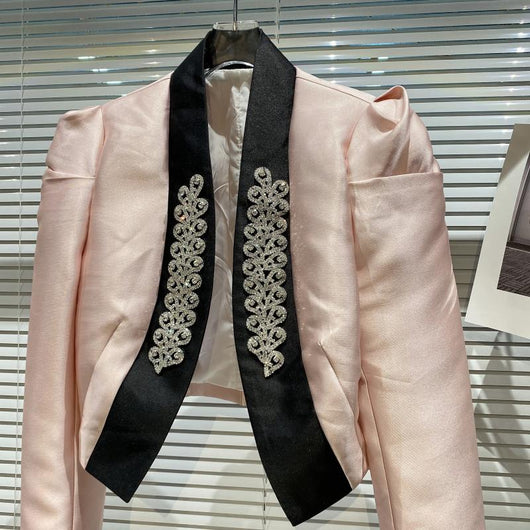 Blazer Ejecutivo Temperament para Mujer - Chaqueta Corta Elegante
