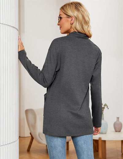 Cardigan Suelto Casual para Mujer con Bolsillos - Image 19