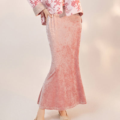 Falda Larga Estilo Nacional Otoño - Diseño Elegante y Moderno - Image 3