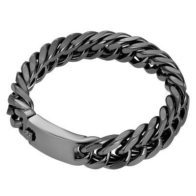 Pulsera de Acero Titanio con Doble Hebilla de Seguridad - Image 9