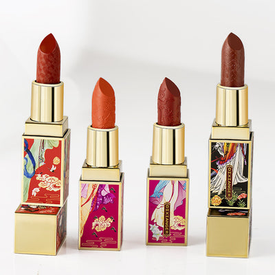 Labial Tallado Estilo Palacio Imperial Chino - Image 2