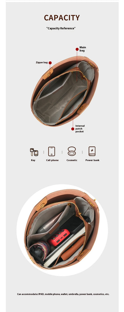 Bolso Bandolera de Cuero para Mujer con Amplia Capacidad - Image 11