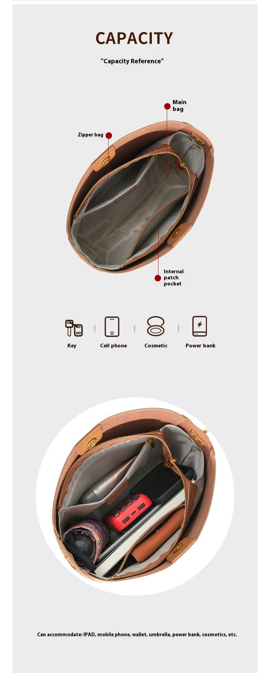 Bolso Bandolera de Cuero para Mujer con Amplia Capacidad - Image 11