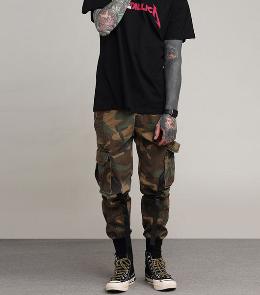Pantalones Jogger Retro Camuflaje Estilo Europeo para Hombre - Image 6