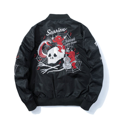 Chaqueta Bomber Bordada para Hombre - Image 12