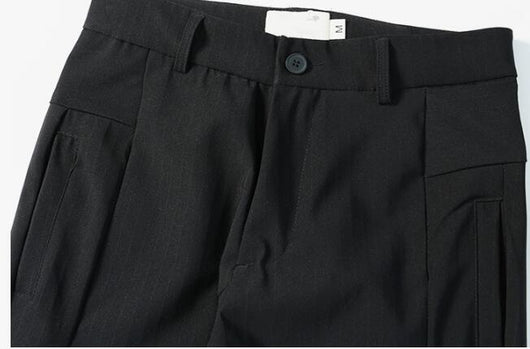 Pantalones Harem Sueltos a Rayas Negras - Image 7