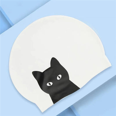 Gorro de Natación de Silicona con Diseño Infantil