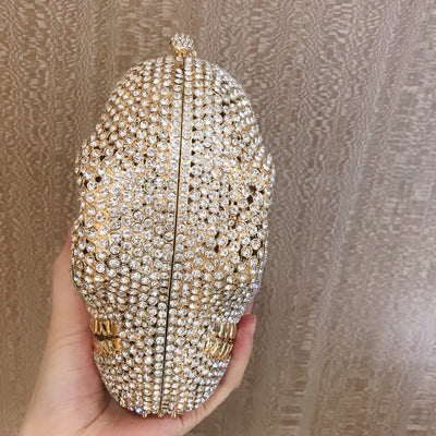 Organizador de Cena con Diseño de Calavera de Diamante para Mujer - Image 13