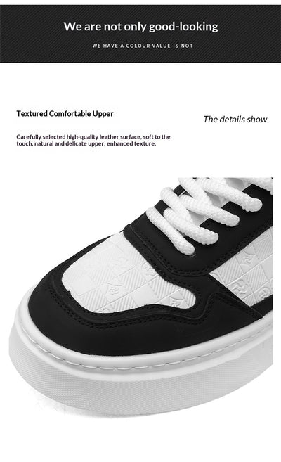 Tenis Blancos Casuales Elevadores de Altura para Hombre - Image 7