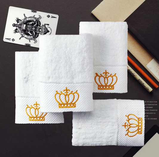 Toalla de Baño Personalizada con Bordado - Lujo Boutique Hotel