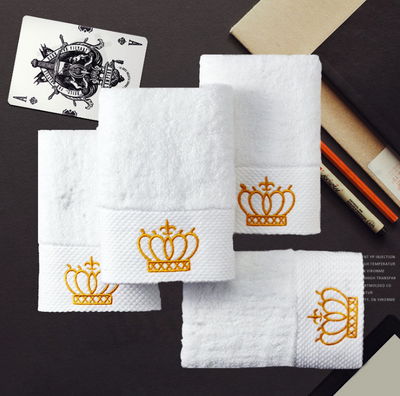Toalla de Baño Personalizada con Bordado - Lujo Boutique Hotel