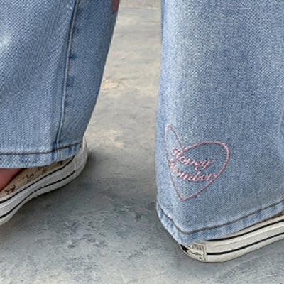 Pantalones Anchos Love Jeans para Mujer - Image 13