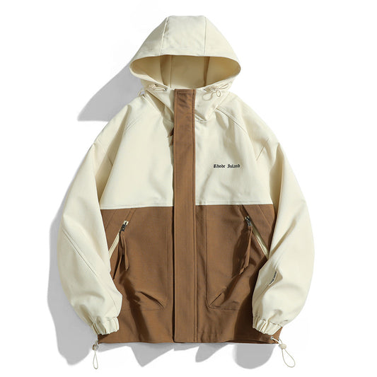 Chaqueta Hoodie Multicolor Casual para Hombre - Image 2
