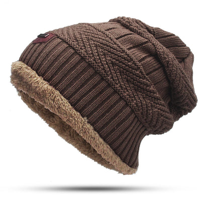 Conjunto de Gorro y Bufanda de Terciopelo Grueso para Hombre y Mujer - Image 2