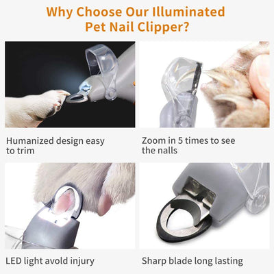 Cortauñas LED para Mascotas con Luz - Tijeras de Aseo para Perros y Gatos - Image 7