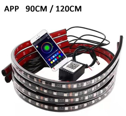 Luz Ambiental RGB para Auto con Control por Voz y 7 Colores - Image 38