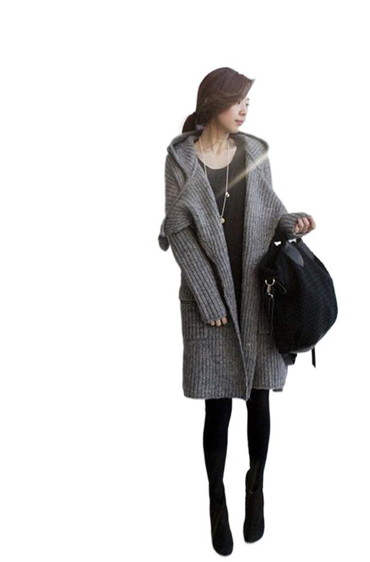 Abrigo Sudadera con Capucha Ancho y Suelto para Mujer - Image 2