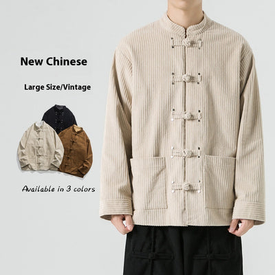 Chaqueta de Pana Han Mejorada - Abrigo Versátil de Algodón - Image 3