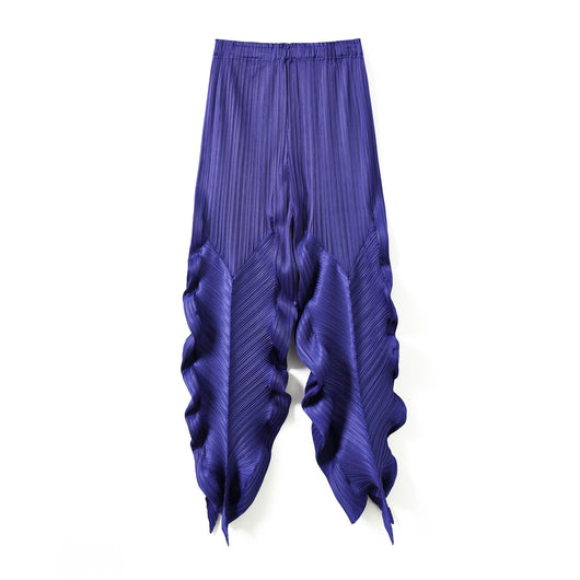 Pantalones Holgados Elásticos Plisados para Mujer - Comodidad Versátil Primavera, Verano y Otoño - Image 24