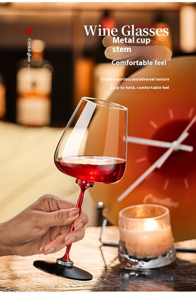 Caja de Regalo Soporte Giratorio para Copa de Vino en Cristal y Aluminio - Image 17