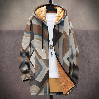 Cardigan con Capucha Grueso para Invierno - Image 5