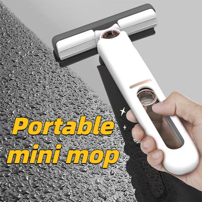 Mopa Exprimible Portátil con Limpiador Multiusos - Sin Agua Sucia