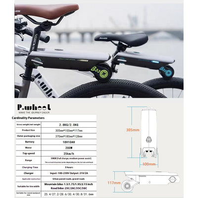 Kit de Motor Eléctrico para Bicicleta - Image 3