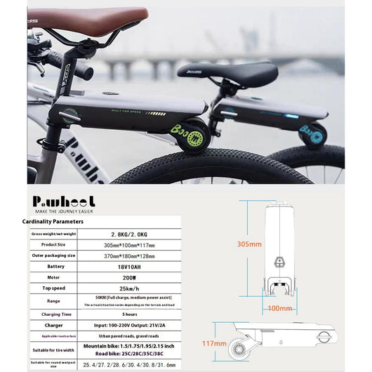 Kit de Motor Eléctrico para Bicicleta - Image 3