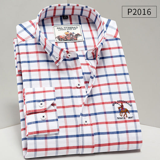 Camisa Oxford de Algodón Puro para Hombre - Estilo Ejecutivo Casual - Image 3