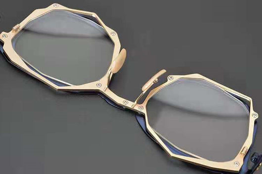 Lentes de Marco Irregular Artesanal con Opción de Graduación - Image 24