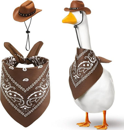 Conjunto Toalla Saliva Sombrero Vaquero para Fiesta de Jardín - Image 10