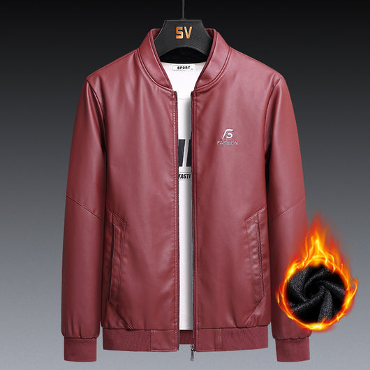 Chaqueta Slim Fit Cuello Mao Versátil - Image 15