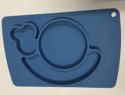 Plato Silicona Integrado para Bebé - Bandeja Compartida Antidesplazante - Image 3
