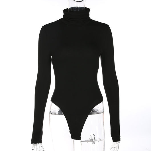 Jumpsuit Ajustado Cuello Alto Elegante - Image 45