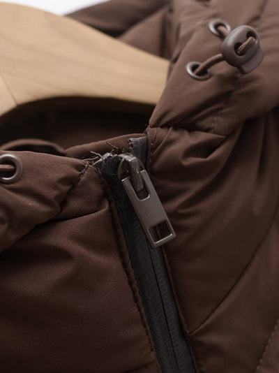 Abrigo Slim Fit con Capucha de Algodón para Otoño e Invierno - Image 21
