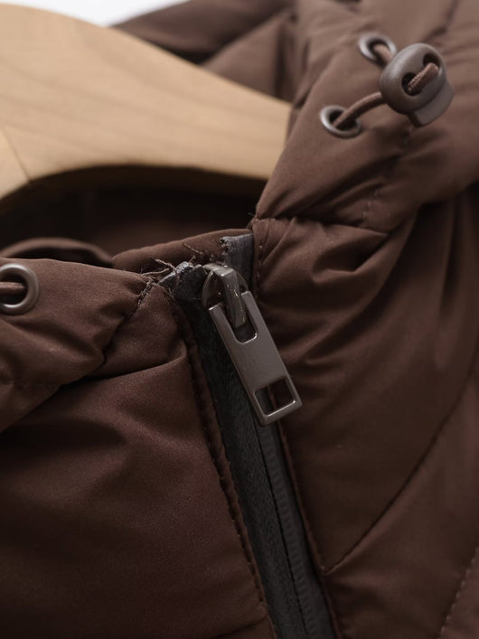 Abrigo Slim Fit con Capucha de Algodón para Otoño e Invierno - Image 21