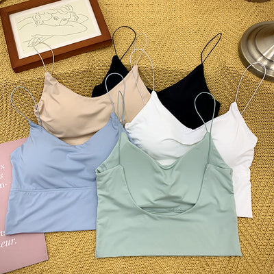 Vestido de Verano en Seda Brillante con Soporte de Pecho y Tirantes Ajustables - Image 9