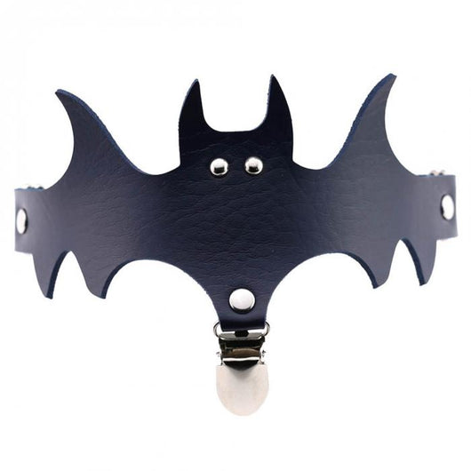 Calcetines de Muslo con Alas de Murciélago y Anillo de Cuero para Halloween - Image 8