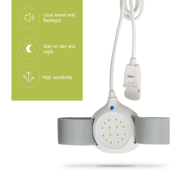 Alarma Nocturna con Luz y Anillo para Control de Enuresis Infantil