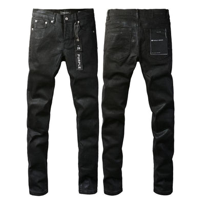 Jeans Slim Fit Morado y Negro - Tendencia Internacional - Image 6