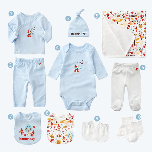 Set Completo de 10 Artículos para Bebé Recién Nacido - Regalos Mes Lunar - Image 11