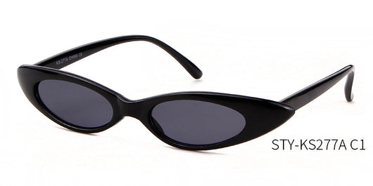 Clear frame cat eye sunglasses with bright yellow lenses, suitable for fashion wear and sun protection. - Image 38