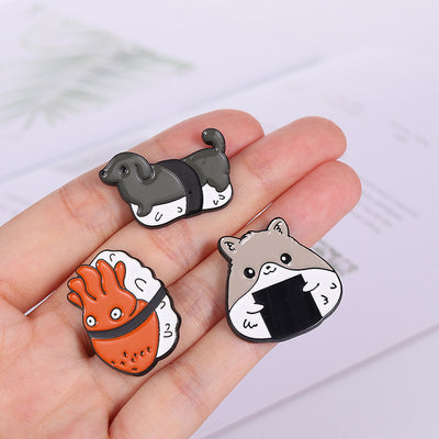 Broche Decorativo Serie Animales Diseño Hámster Esmaltado para Ropa - Image 7