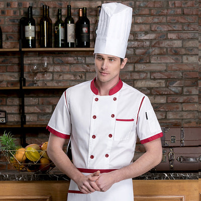 Uniforme Chef Manga Corta Transpirable Malla Ligera - Image 3