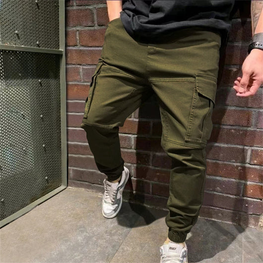 Pantalones Cargo Deportivos para Hombre con Bolsillos - Image 4