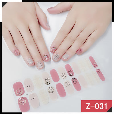 Esmalte de Uñas Premium con Adhesivos Decorativos - Image 35